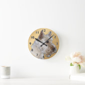 Horloge Ronde Scottish Terrier Art (Maison)