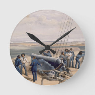 Horloge Ronde Sébastopol de la mer, plat 'de Seat de W