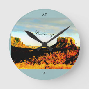 Horloge Ronde Sedona Courthouse Rock Thunder-Cove 