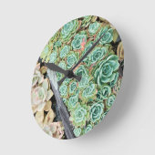 Horloge Ronde Sempervivum (Angle)