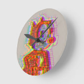 Horloge Ronde Sentiment Phelix (Angle)