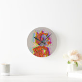 Horloge Ronde Sentiment Phelix (Maison)