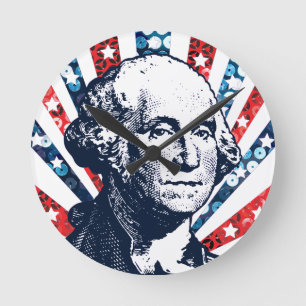 Horloge Ronde séquin george washington