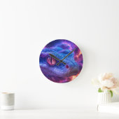 HORLOGE RONDE SERPENT DANS L'ESPACE (Maison)