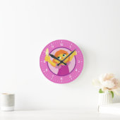 Horloge Ronde Sesame Street | Julia Holding Feather (Maison)