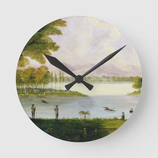 Horloge Ronde Setting up Camp of the Naval Survey (Recto)