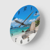 Horloge Ronde Seychelles (Angle)