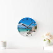 Horloge Ronde Seychelles (Maison)