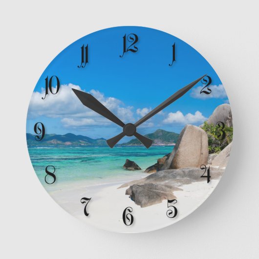 Horloge Ronde Seychelles (Recto)