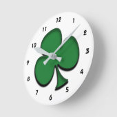 Horloge Ronde Shamrock (Angle)
