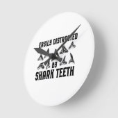Horloge Ronde Shark TeethCollecting | Tooth Venin Ideas (Angle)