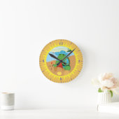 Horloge Ronde Sheldon sur la plage (Maison)