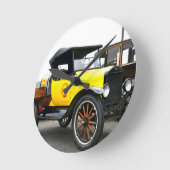 Horloge Ronde Shell Model T Wall Clock (Angle)