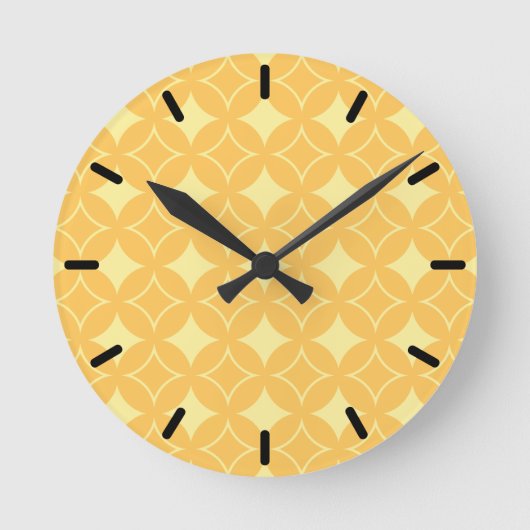 Horloge Ronde Shippo jaune (Recto)