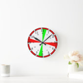 Horloge Ronde Shi's radio room clock. (Maison)