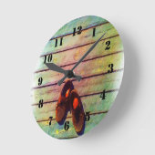 Horloge Ronde Shoe drawing (Angle)