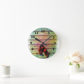 Horloge Ronde Shoe drawing (Maison)