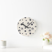 Horloge Ronde Shy Elephant Motif (Maison)