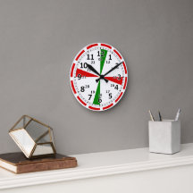 Signal d'alarme CW de l'horloge de la salle radio