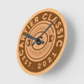 Horloge Ronde Signature Cartier Classic TAan (Angle)