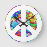 Signe de paix hippie 24h/24