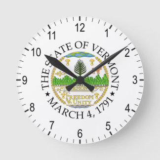 Horloge Ronde signe du Vermont