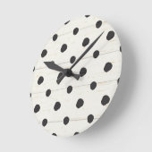 Horloge Ronde Signes simples Étape trois (Angle)