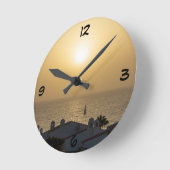 Horloge Ronde Silence (Angle)