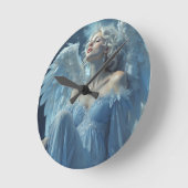Horloge Ronde Silence Skybound : Angel du Voile de minuit (Angle)
