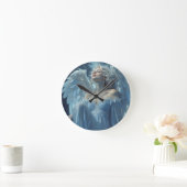 Horloge Ronde Silence Skybound : Angel du Voile de minuit (Maison)