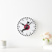 Horloge Ronde Silhouette du Japon (Maison)