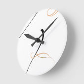 Horloge Ronde simple (Angle)