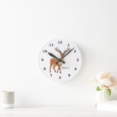 Horloge Ronde Simple dessin (Maison)