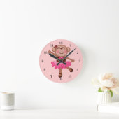 Horloge Ronde Singe Ballerina (Maison)