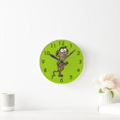 Horloge Ronde Singe de ondulation (Maison)