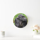 Horloge Ronde Singe heureux (Maison)