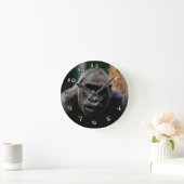 Horloge Ronde Singe Primate (Maison)