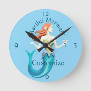 Horloge Ronde Sirène de Martini Thunder_Cove