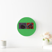 Horloge Ronde Sisters (Maison)