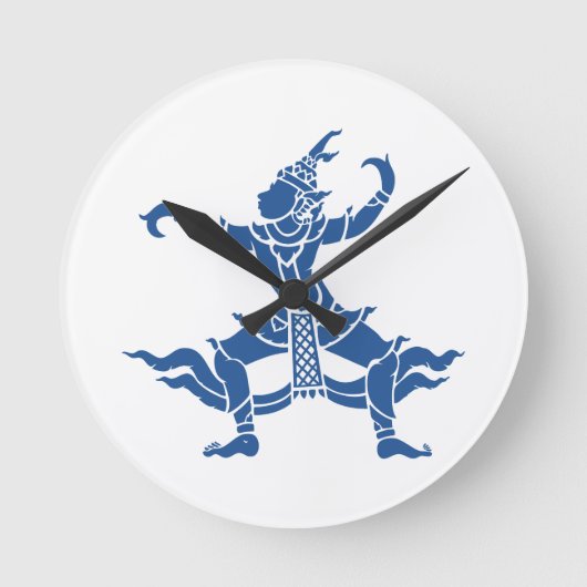 Horloge Ronde SIX Danseuse thaïlandaise ⚠ Thaïlande ⚠ (Recto)