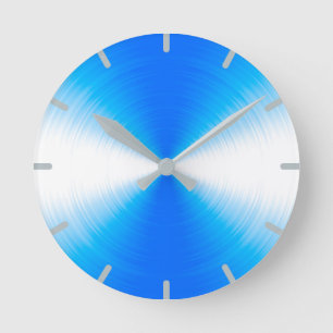 Horloge Ronde Sky Blue Radiant