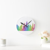 Horloge Ronde Skyline de Chicago (Maison)