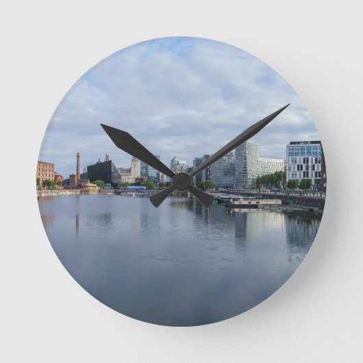Horloge Ronde Skyline Liverpool (Recto)