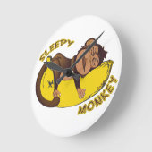 Horloge Ronde Sleepy (Angle)