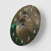 Horloge Ronde Sloth (Angle)