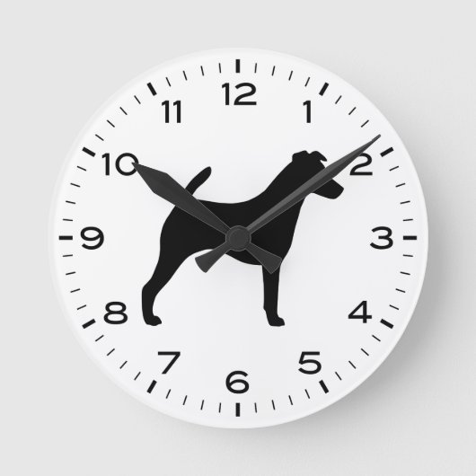 Horloge Ronde Smooth Fox Terrier Dog Breed (Recto)