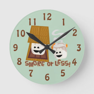 Horloge Ronde Smore or Less !