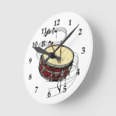 Horloge Ronde Snare (Angle)