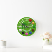 Horloge Ronde Snooker Players Maximum Break Clock