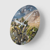 Horloge Ronde Snow (Angle)